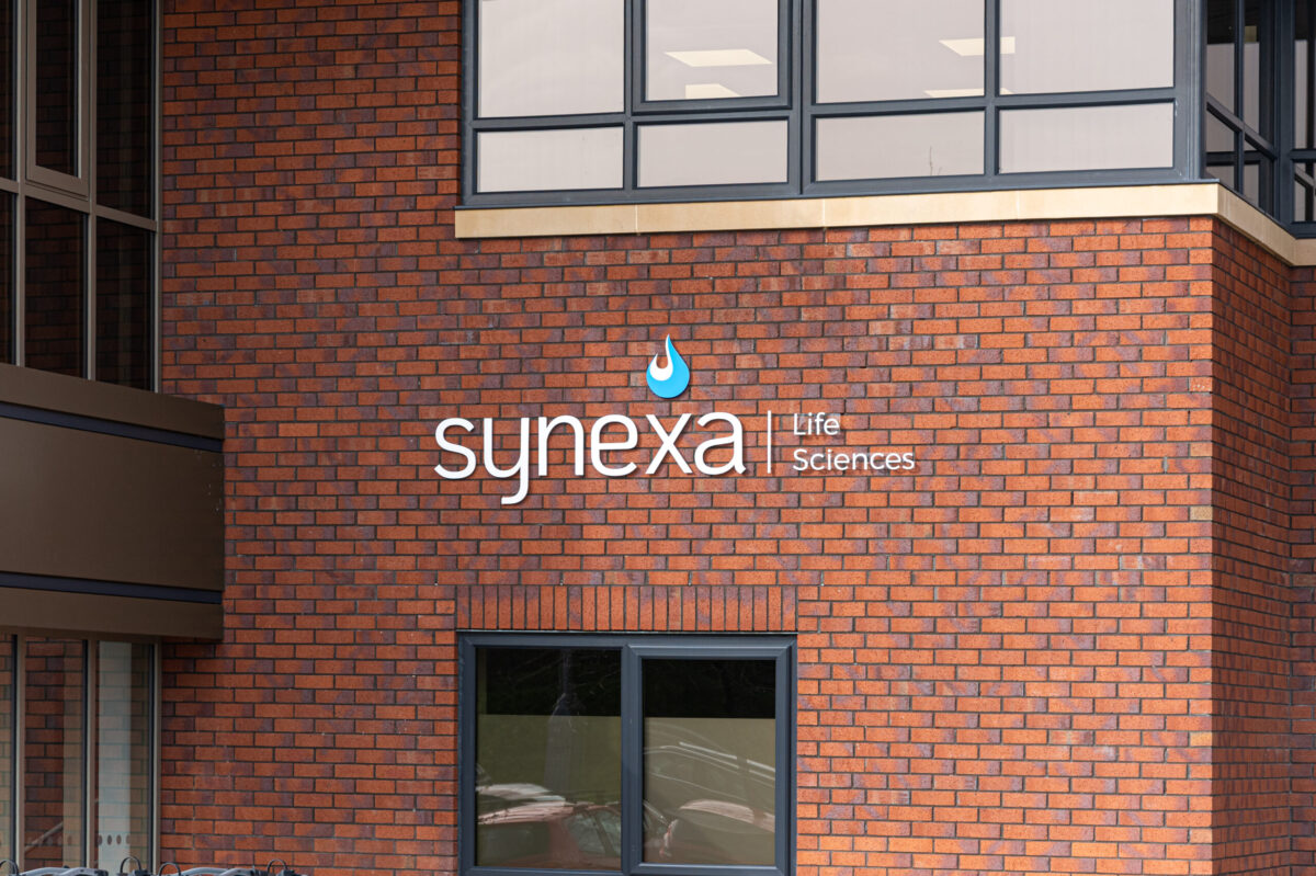 Sign for Synexa Life Sciences
